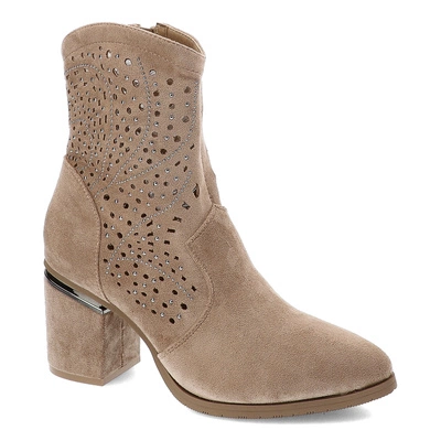 Botine S.BARSKI - HY42-029 Beige