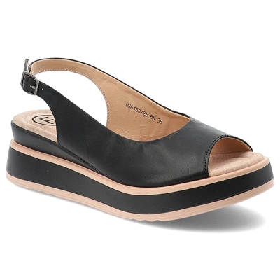 Sandale FILIPPO - DS6153/25 BK Czarny