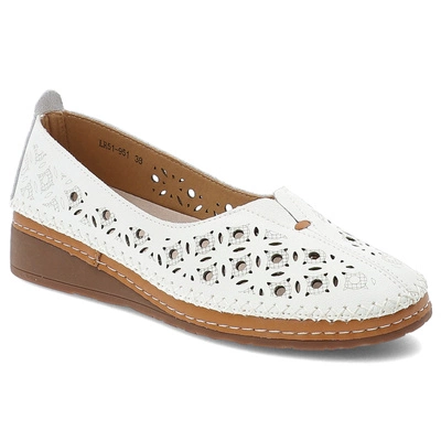 Jumătăți de Pantofi S.BARSKI - LR51-951 White