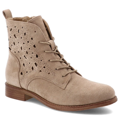 Botine S.BARSKI - HY51-136 Beige