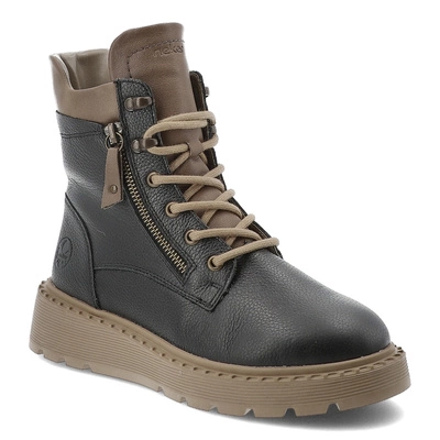 Botine RIEKER - 70406-00 Black