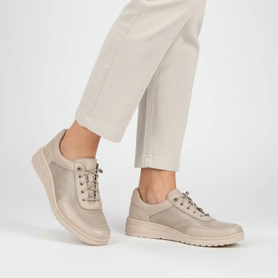 Jumătăți de Pantofi WASAK - 0763 Ecru Groszek/St.