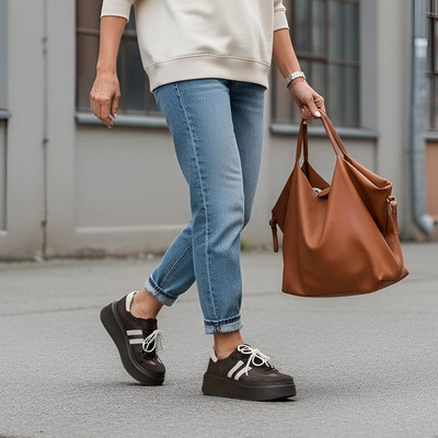 Adidași ARMODO - N1068S10 - Czekolada 1007/1230/552