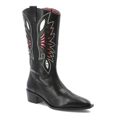 Botine de cowboy GIOSEPPO - Nisswa 76094 Black