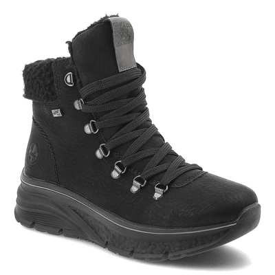Botine RIEKER - 48034-00 Black