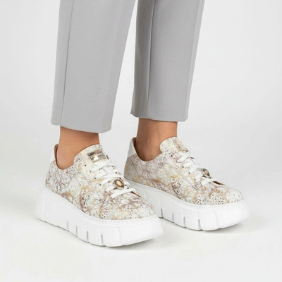 Adidași MACIEJKA - 06891-11/00-8 Biały+Złoto