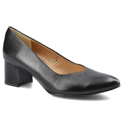 Pantofi cu toc ESPIRITO - C1078/1 Negri Lico