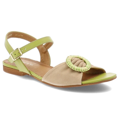 Sandale MACIEJKA - 06957-09/00-1 Zielony/Beż