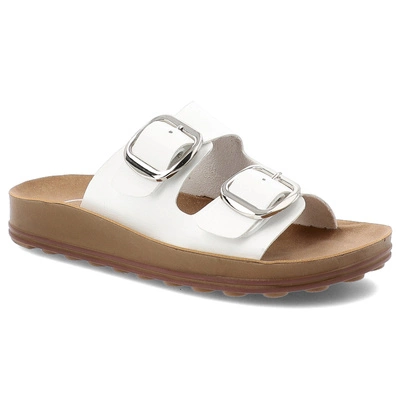 Șlapi FILIPPO - DK6892/25 WH Biały