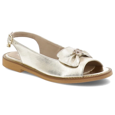 Sandale KARINO - 5408/074-P Złoty/Lico