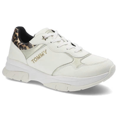 Sneakerși TOMMY HILFIGER - T3A4-31173-1242X048 White/Platinum X048