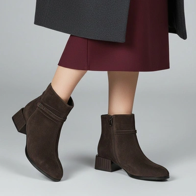 Botine S.BARSKI - CR52-651 D.Brown