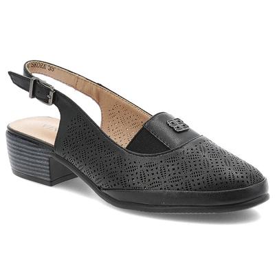 Sandale VINCEZA - 66753 BK Czarny
