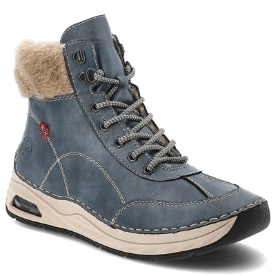 Botine RIEKER - 44530-14 Blue