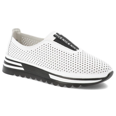Jumătăți de Pantofi S.BARSKI - LR51-672 White