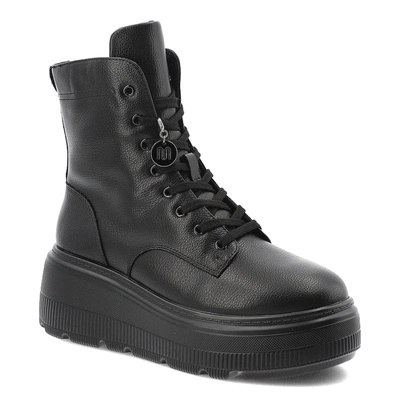 Botine CAMBELL - 25-19350BK Czarny