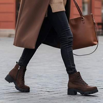 Botine ARMODO - 4477A W.Brąz 293