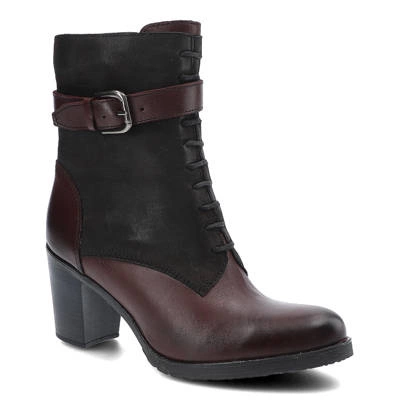 Botine SIMEN - 7743 C.Maroon/S04